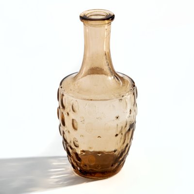купить Ваза с рельефным декором, стекло, СССР, 1950-1970 гг.