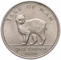 Купить Остров Мэн 1 крона 1970 "Мэнкс"