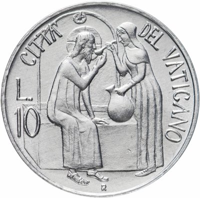 купить Ватикан 10 лир (lire) 1981
