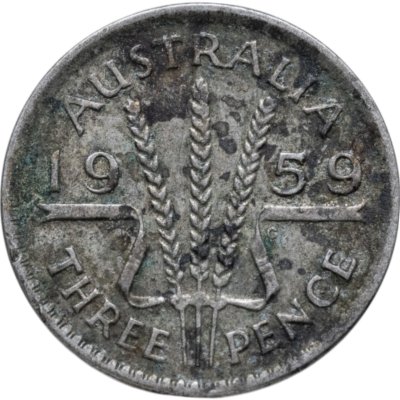купить Австралия 3 пенса (pence) 1959