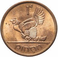 купить Ирландия 1 пенни (penny) 1968