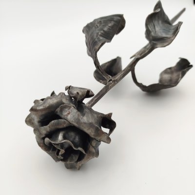 купить Декор интерьерный "Роза", металл, ковка, СССР, 1980-1990 гг.