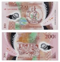 купить Вануату 200 вату 2014 (Pick 12a) пластик