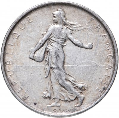 купить Франция 5 франков (francs) "Сеятель" 1959-1969 гг.