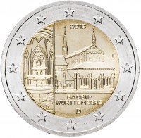 Купить Германия 2 евро 2013 J "Федеральные земли Германии: Баден-Вюртемберг"
