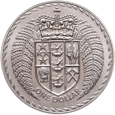 купить Новая Зеландия 1 доллар (dollar) 1971