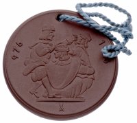 купить Медаль из мейсенского фарфора "1000 лет городу Альтенбург", Германия