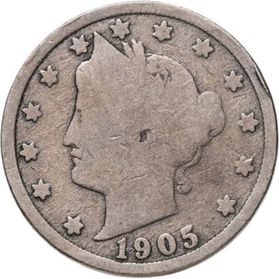 купить США 5 центов (cents) 1905 Liberty Nickel