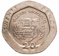 купить Остров Мэн 20 пенсов (pence) 1993