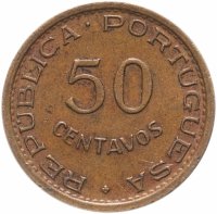 купить Мозамбик 50 сентаво (centavos) 1973-1974