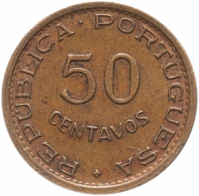 купить Мозамбик 50 сентаво (centavos) 1973-1974