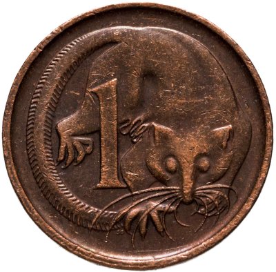 купить Австралия 1 цент (cent) 1988 королева средних лет