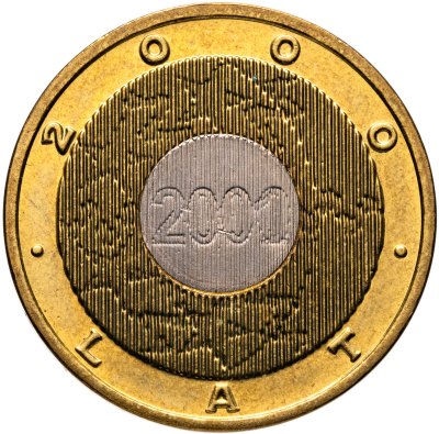 купить Польша 2 злотых (zlote) 2000 "Наступление нового тысячелетия"