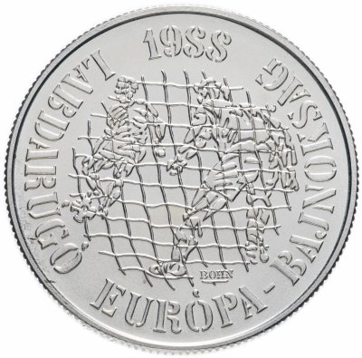 купить Венгрия 500 форинтов 1988 "Чемпионат Европы по футболу 1988"