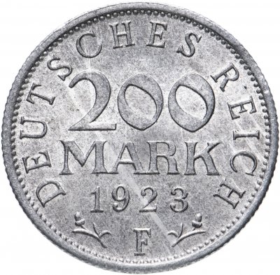 купить Германия 200 марок 1923 F