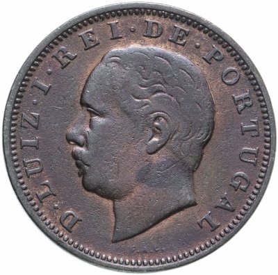купить Португалия 20 рейс (reis) 1884