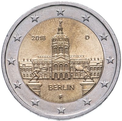 купить Германия 2 евро 2018 F "Берлин"