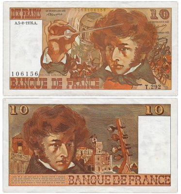 купить Франция 10 франков 1976 (Pick 150c)