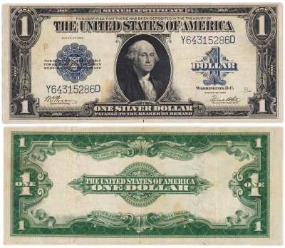 купить США 1 доллар 1923 series 1923 Woods-White