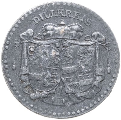 купить Германия, Диллкрейс 10 пфеннигов 1917
