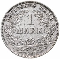 купить Германия, 1 марка 1915 знак монетного двора: "E" - Мульденхюттен