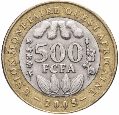 купить Западная Африка (BCEAO) 500 франков (francs) 2003-2010, случайная дата