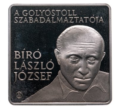купить Венгрия 1000 Форинтов 2010 Ласло Биро - Изобретатель шариковой ручки