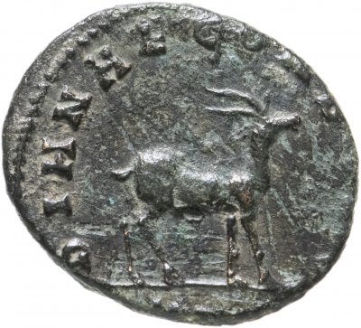 купить Римская империя, Галлиен, 253-268 годы, антониниан. Диана (антилопа)
