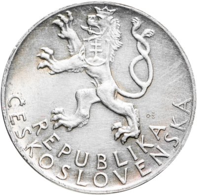купить Чехословакия 50 крон (korun) 1947 3 года Словацкому восстанию