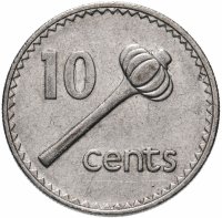 купить Фиджи 10 центов (cents) 1990-1998, случайная дата