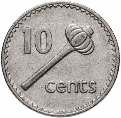 купить Фиджи 10 центов (cents) 1990-2006, случайная дата