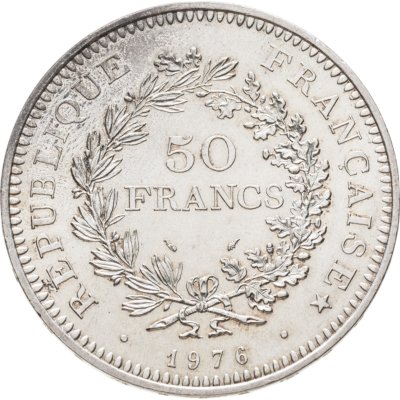 купить Франция 50 франков (francs) 1976