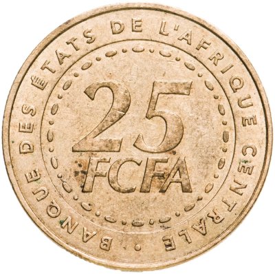 купить Центральная Африка (BEAC) 25 франков (francs) 2006