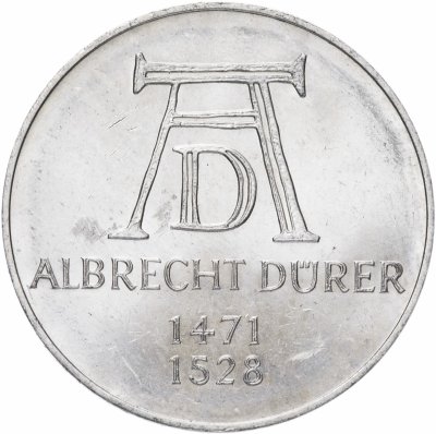 купить Германия 5 марок 1971 "500 лет со дня рождения Альбрехта Дюрера"
