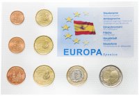 Купить Испания 2011 набор из 8 монет евро в блистере