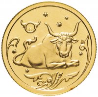 купить 25 рублей 2005 ММД "Знаки зодиака - Телец"