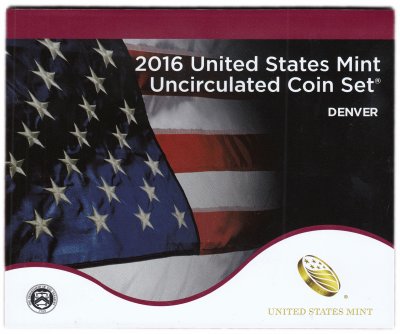 купить США официальный набор монет 2016 год Денвер (13 монет)