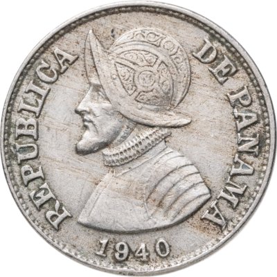купить Панама 2 1/2 сентесимо (centesimos) 1940