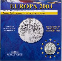 Купить Франция ¼ евро (euro) 2004 "Расширение Европейского Союза" (в буклете)