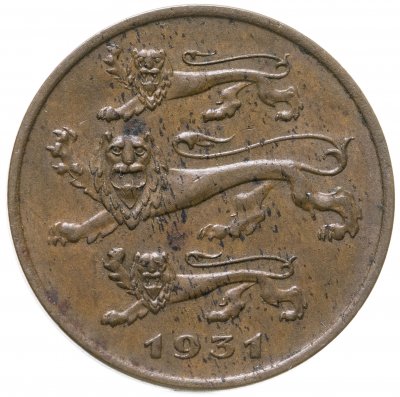 купить Эстония 5 сентов 1931