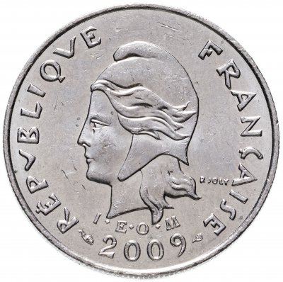купить Французская Полинезия 10 франков (francs) 2009