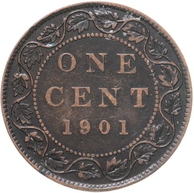 купить Канада 1 цент (cent) 1901
