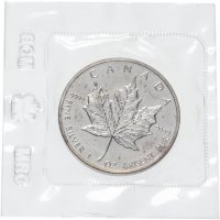Купить Канада 5 долларов (dollars) 1989 Кленовый лист, в запайке