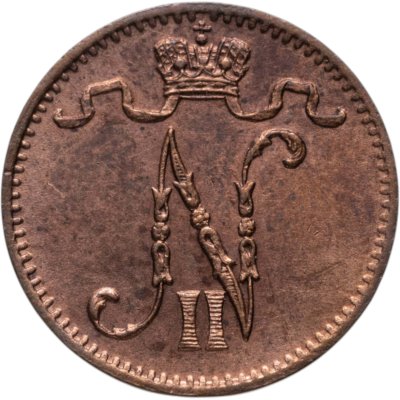 купить 1 пенни (penni) 1912 Российская Финляндия