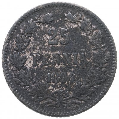 купить 25 пенни (pennia) 1894 L