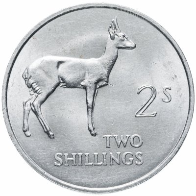 купить Замбия 2 шиллинга (shillings) 1966