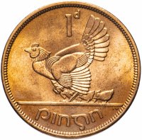 купить Ирландия 1 пенни (penny) 1968