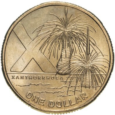 купить Австралия 1 доллар 2021 "Буква X"