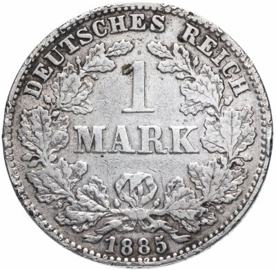 купить Германия 1 марка 1885 J