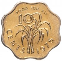 купить Свазиленд 10 центов (cents) 1975 "ФАО - Еда для всех"